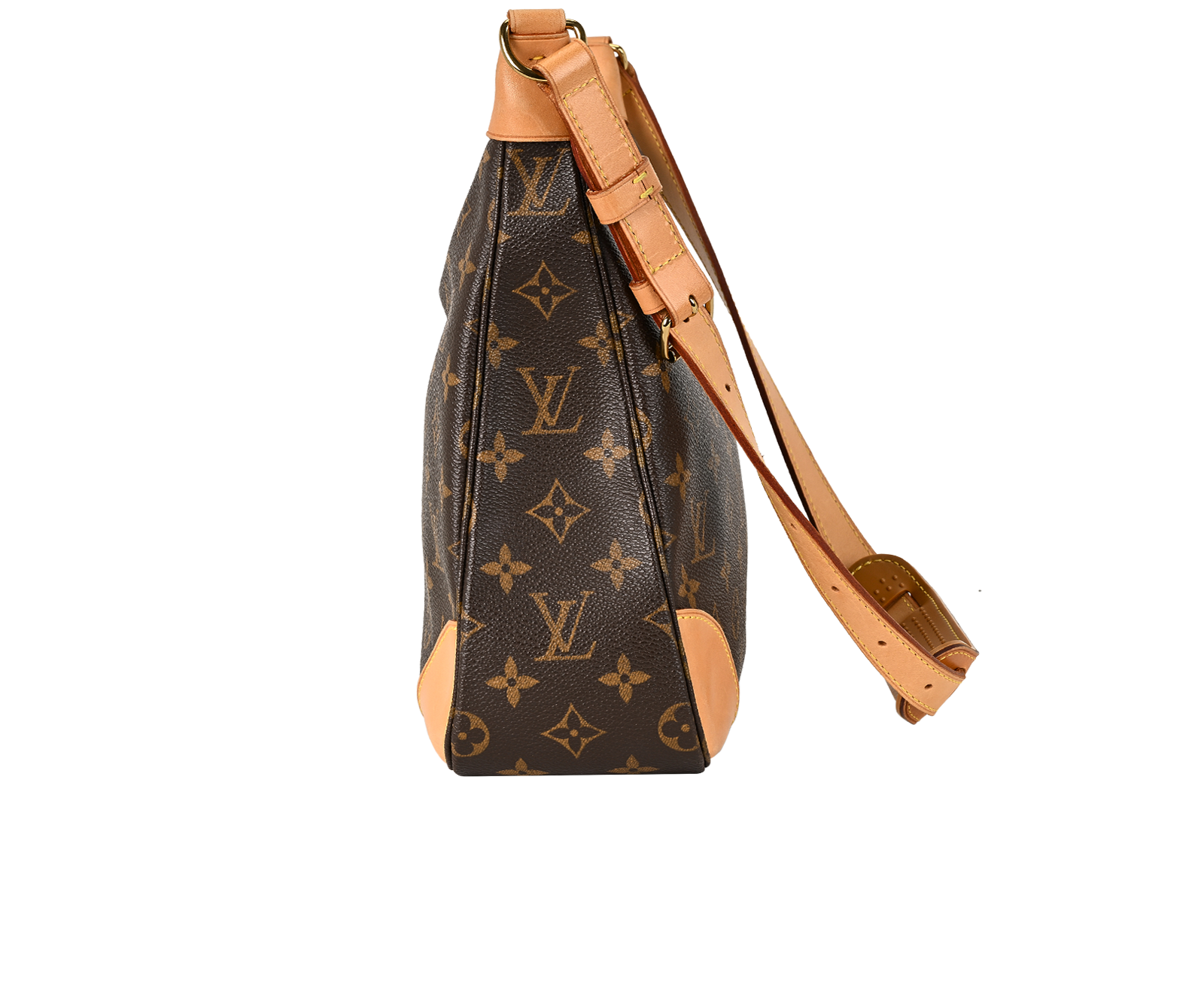 Boulogne 30, &pound;750, Handbags, Brown, Canvas, Bottom view